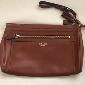 Coach Large Legacy Clutch - Tan